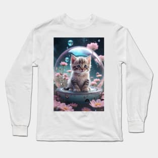 Cosmic Kitty Long Sleeve T-Shirt